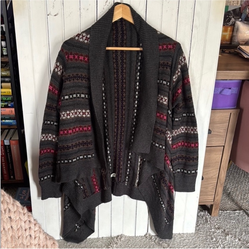 I Heart Ronson Cardigan Grey Size XL
